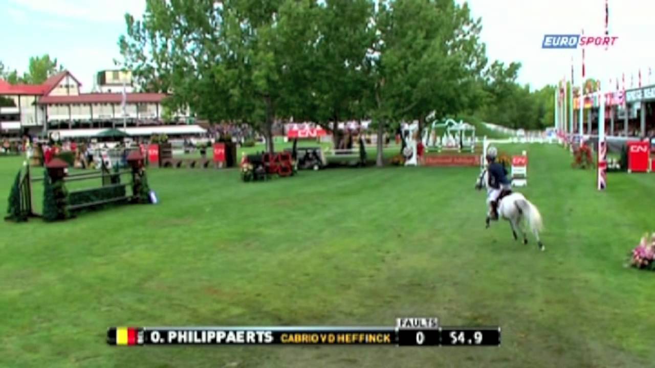 Olivier Philippaerts - Cabrio vd Heffinck - GP Spruce Meadows 2012