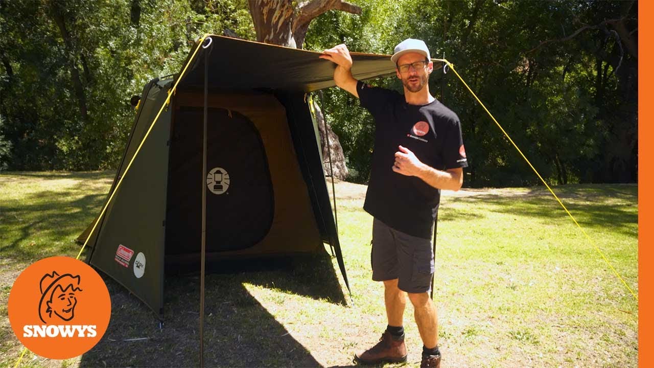 Coleman Instant Up 4P Lighted Northstar Darkroom Tent - Features