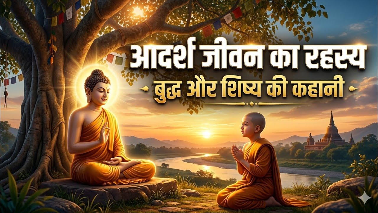 🌹 आदर्श जीवन कोई कठिन या असंभव लक्ष्य नहीं - महात्मा बुद्ध l MOTIVATIONAL SPEECH l BUDHHA SPEECH l 