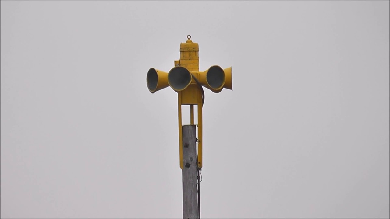 Wisconsin Statewide Tornado Drill Juneau, WI STL-10 Siren Test