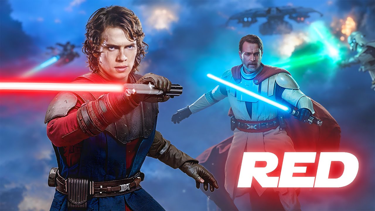 What If Anakin’s Lightsaber Turned RED During The Clone Wars