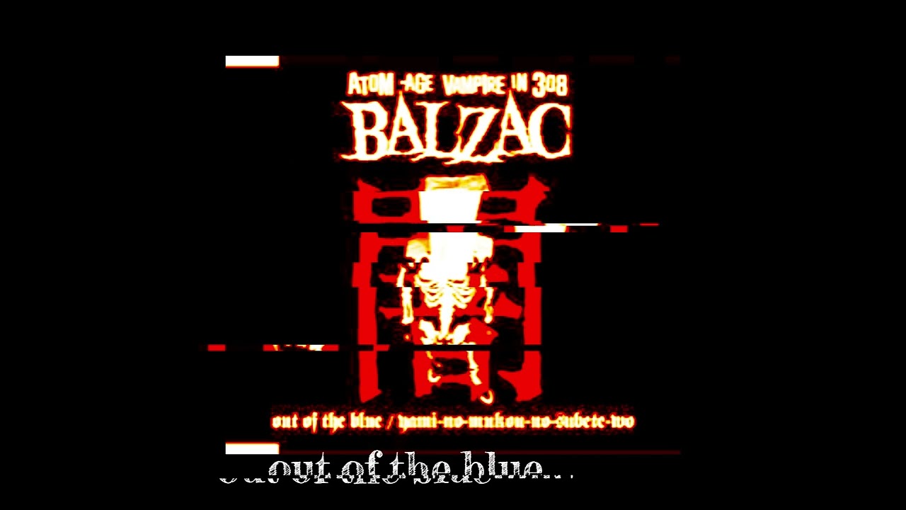 BALZAC   /    out of the blue         cover
