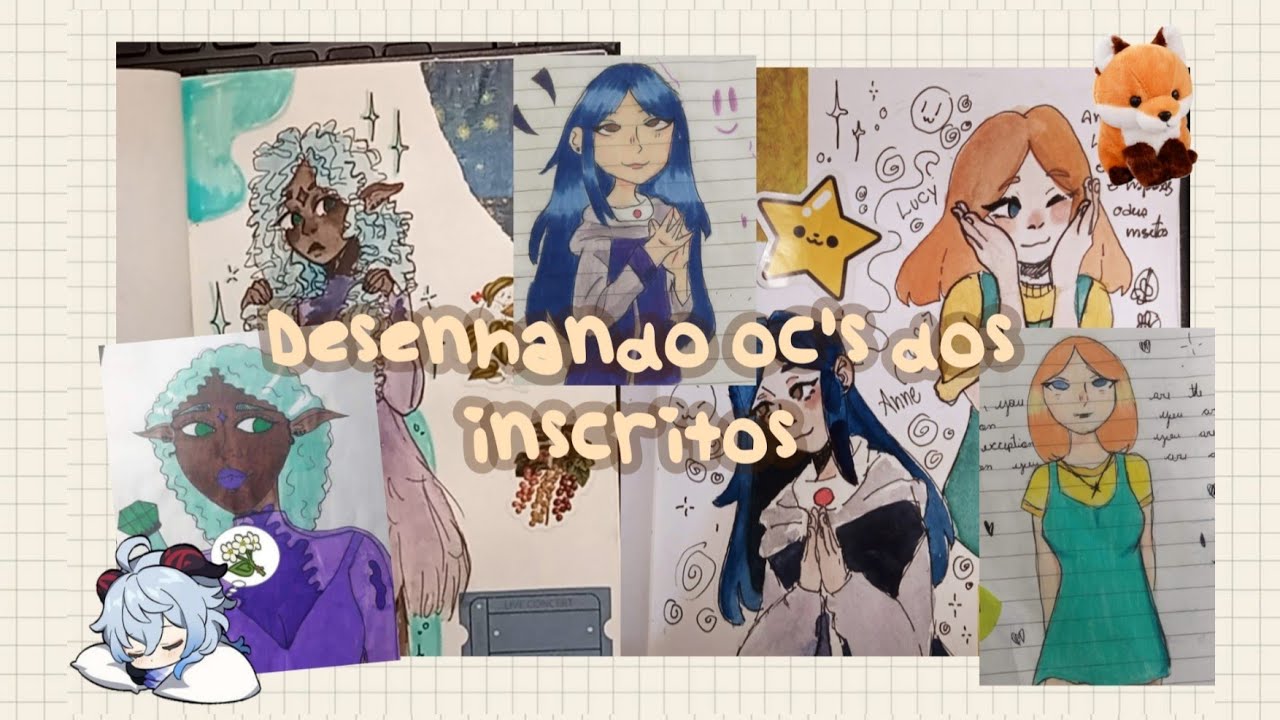 Recriando oc's dos inscritos #3 - Oc's da @/brenda__reis e da @/fernandarezendedesantana 💐🐭