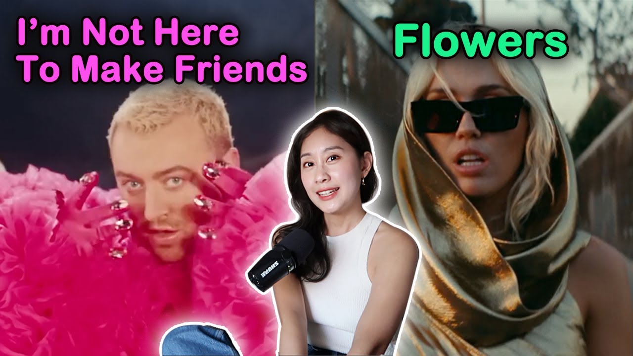 [가사;를 읽다] 해석 너무 하고 싶었던 문제의 두 팝송!🔥 샘스미스 & 마일리사이러스 | I'm not here to make friends , flowers