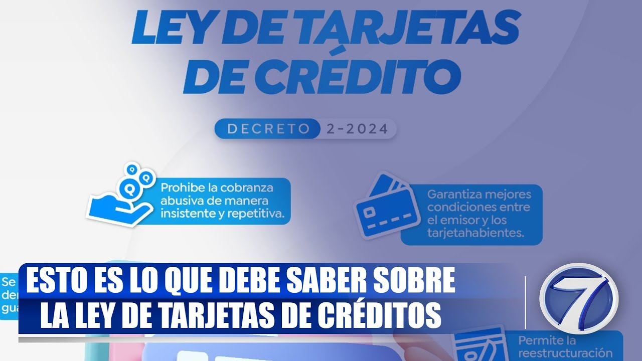 Esto es lo que debe saber sobre la Ley de Tarjetas de Créditos