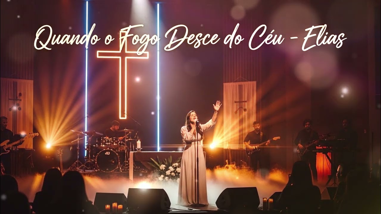 Quando o Fogo Desce do Céu - Elias | Louvor de Poder, Milagre e Fé Sobrenatural❤️‍🔥