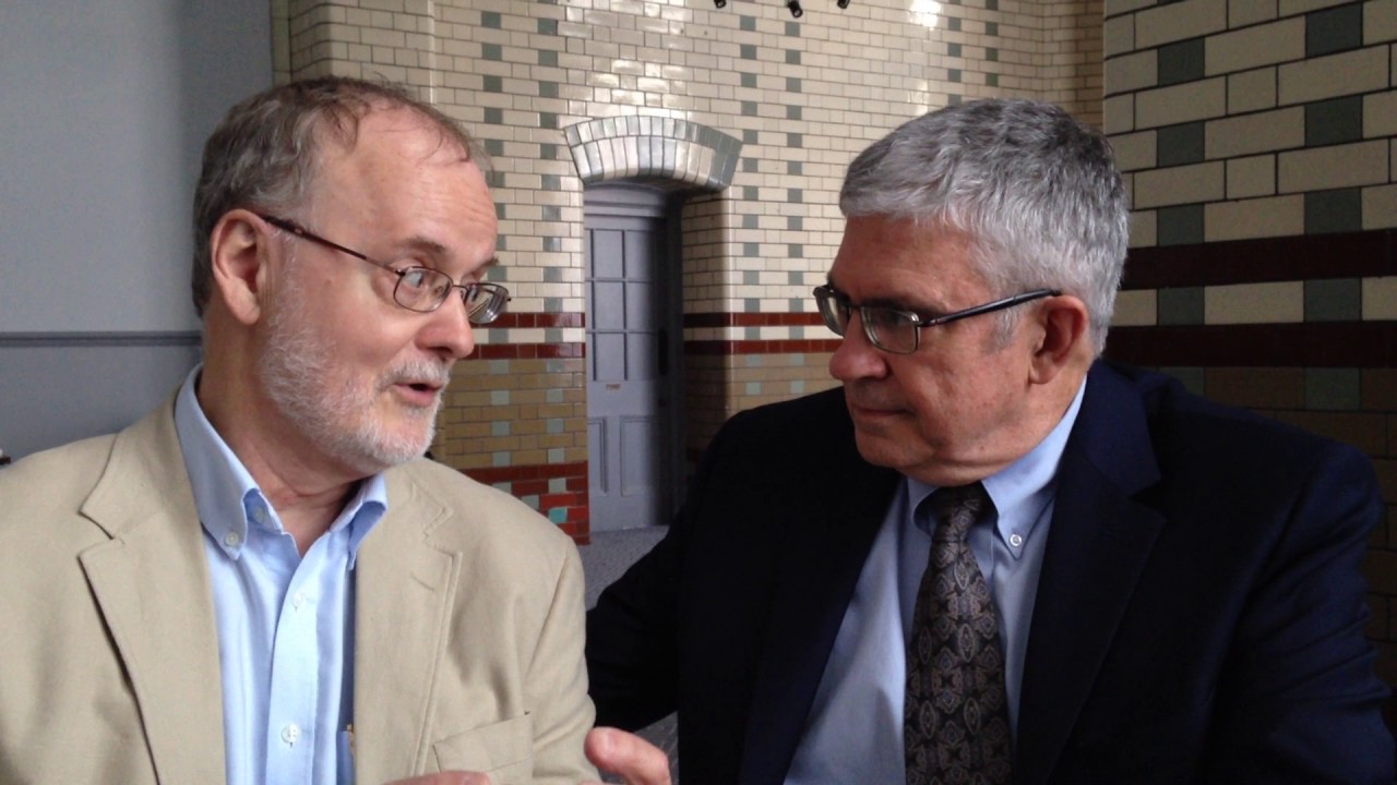 Larry Hurtado and Craig A. Evans at the John Rylands Library