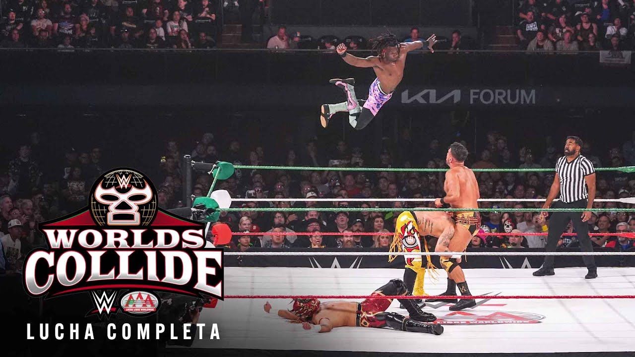 LUCHA COMPLETA: Ethan Page vs. Laredo Kid vs. Je’Von Evans vs. Rey Fenix: Worlds Collide 2025