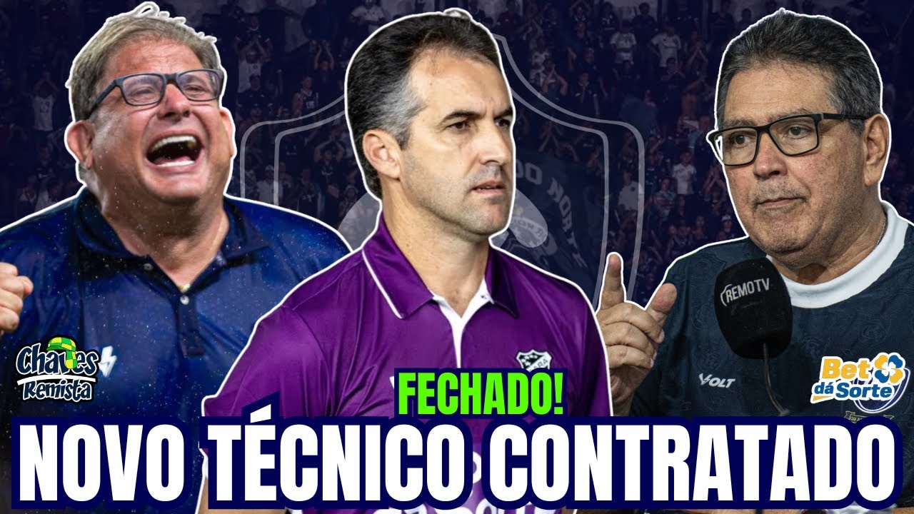 FECHADO! REMO CONTRATA NOVO TÉCNICO | ATACANTE DE SAÍDA DO BAENÃO | SORTEIO DA COPA NORTE 2026
