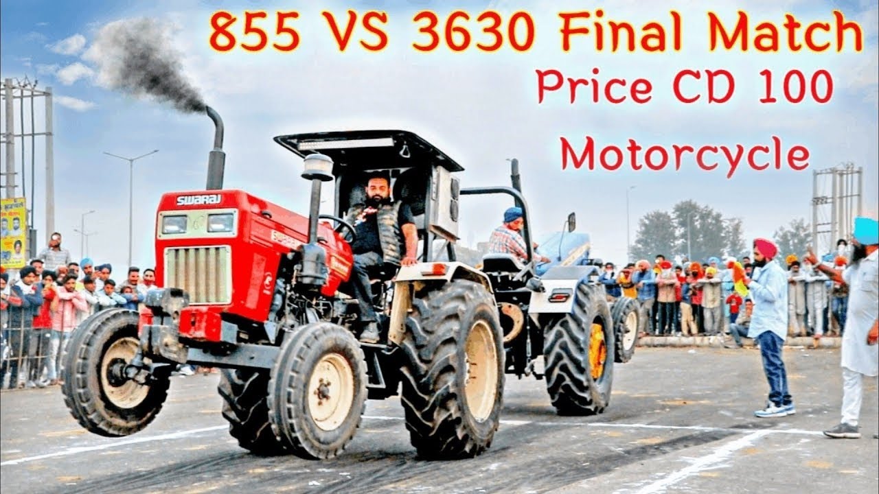 New Holland 3630 vs Swaraj 855 Tractor Tochan | Final Match | Manak Majra Mohali | Tractor Pull