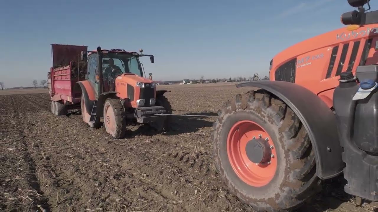 ❕2x kubota   |  GR.Lenartowicz   |  orka x gnój ❕