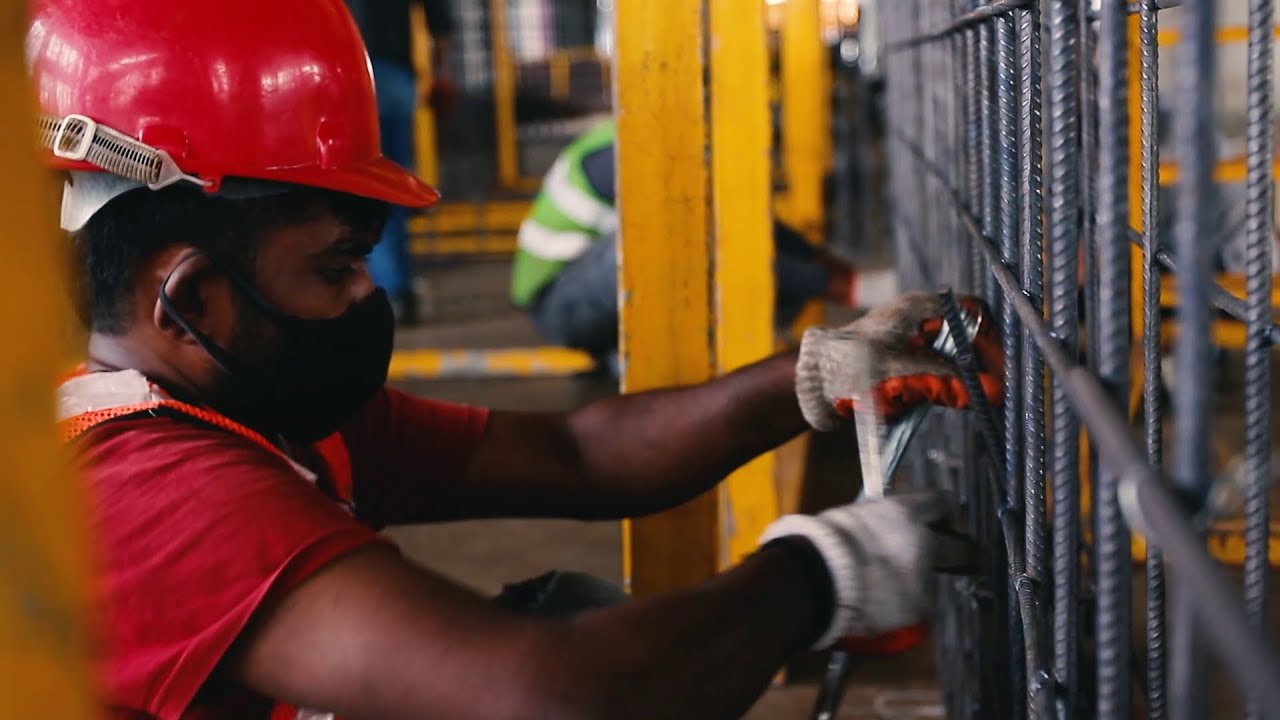 Rebar Cage Assembly Process - Teambuild