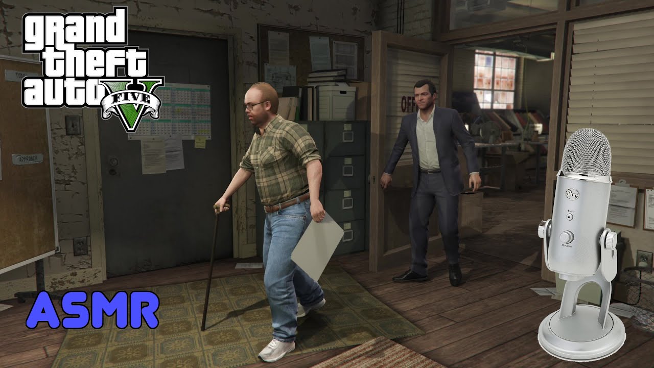 GTA 5 ASMR | Casing the Jewellery store(Keyboard & Mouse sounds, Whispering)