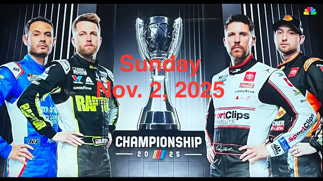 NASCAR Cup Series Championship 2025 - Phoenix Raceway (Edited)