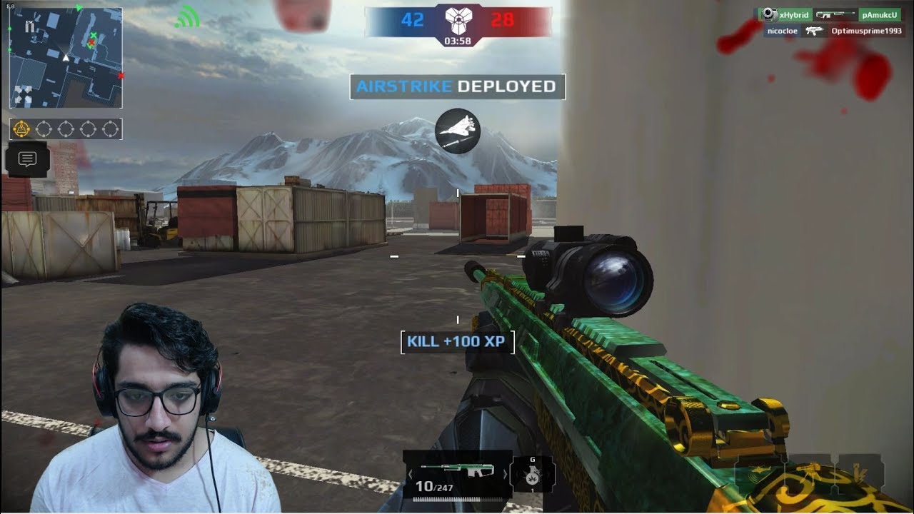 Modern Combat 5 - 30 KILLS With IMP (Sniper) INSANE KILLS - LIVE!#231