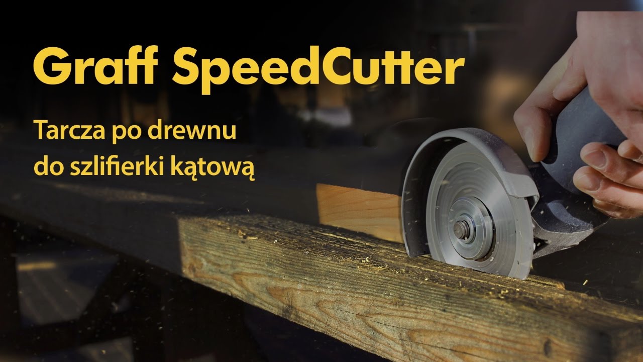 Najbezpieczniejsza tarcza do cięcia drewna Speedcutter GRAFF.