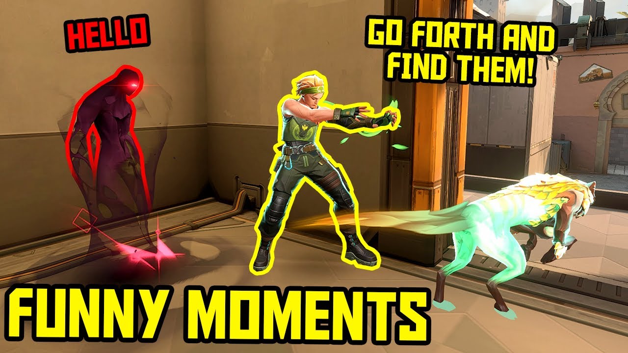 FUNNIEST MOMENTS IN VALORANT 