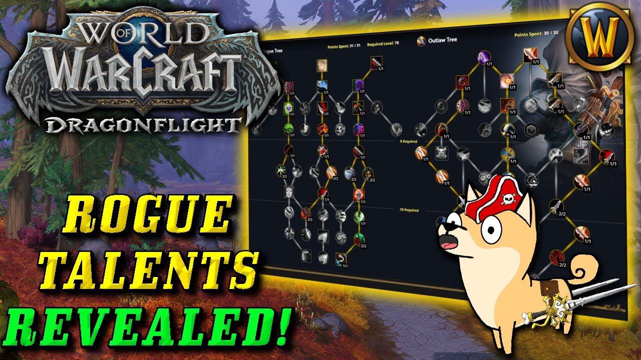 ROGUE Talent Tree in Dragonflight: Our First Look! (Dragonflight Alpha Rogue Talents)