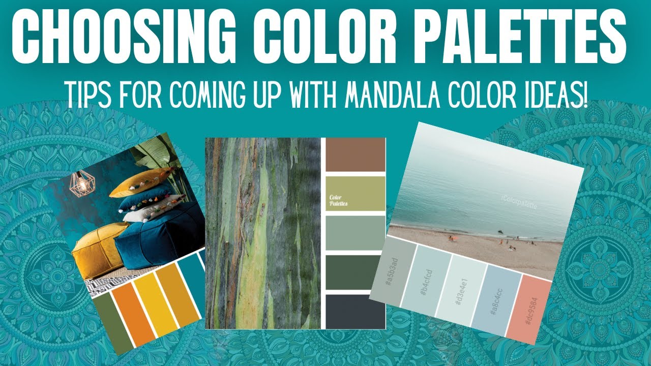 EASY Color Palette Ideas | Dot Mandala Painting
