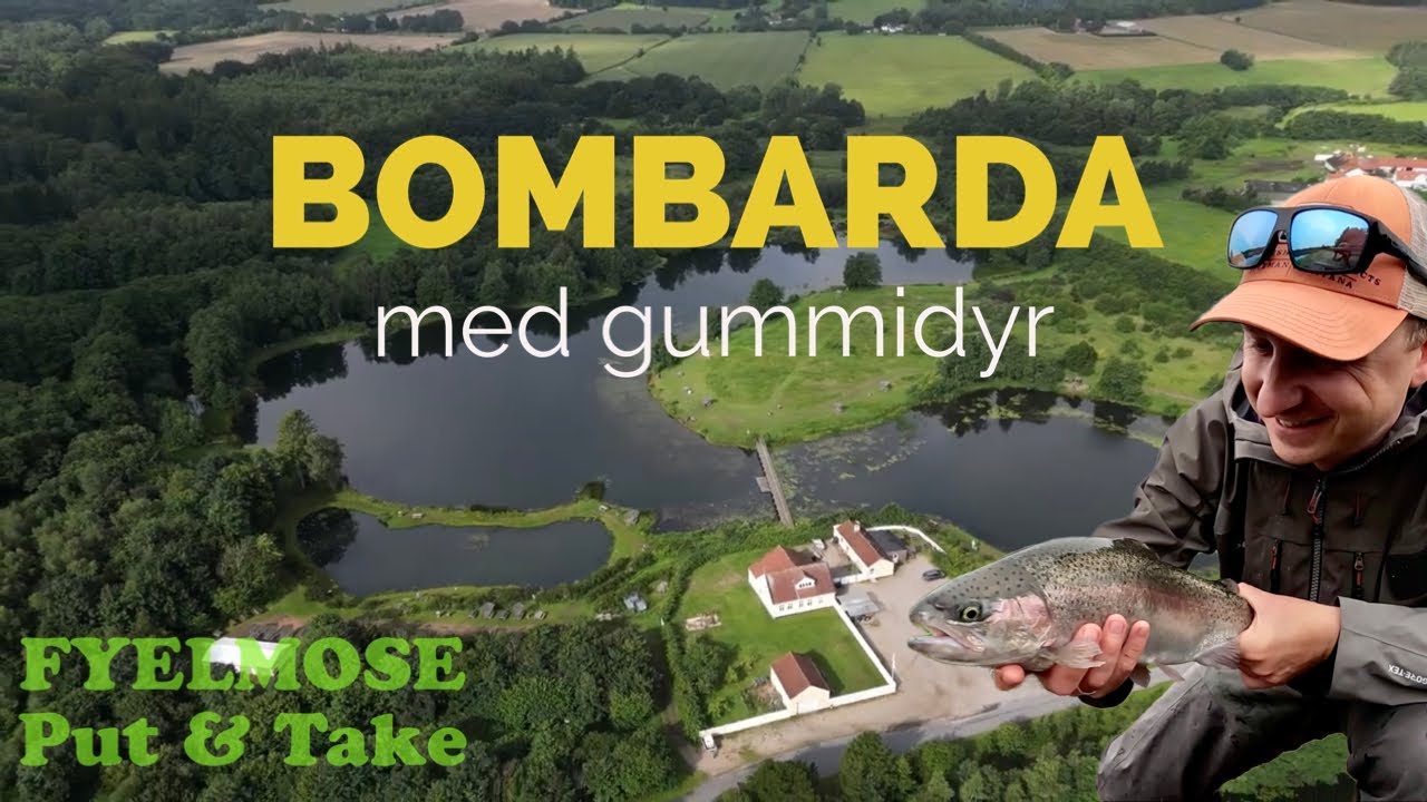 Fang fisk på gummidyr, Fyelmose Put & Take, Flexibait Trible Tail, Fang fisk i Put & Take søer