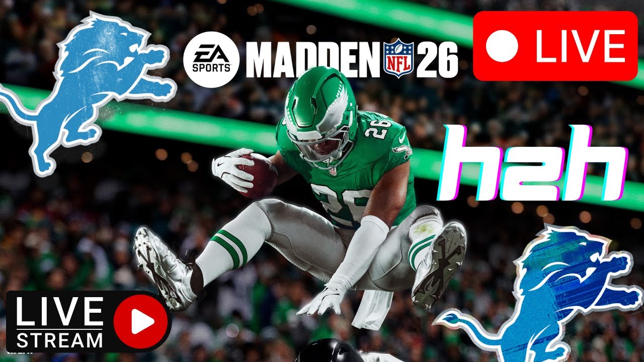 H2H Madden Detroit Lions