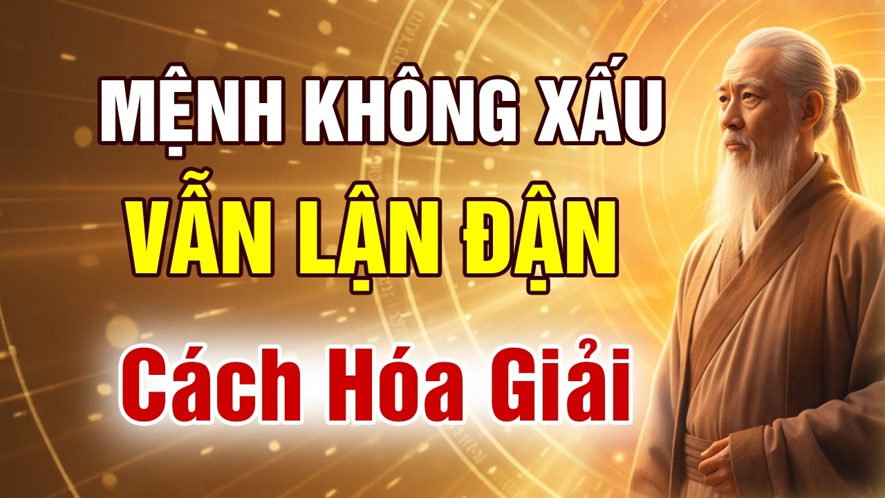 Không phải mệnh xấu – vì sao vẫn lận đận cả đời? | VẬN MỆNH NHÂN SINH