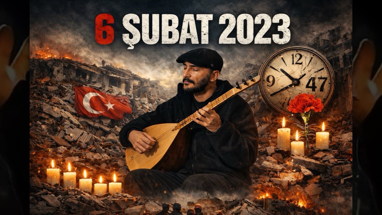 YIKILAN ŞEHİRLERİN ARDINDAN KALAN SAZ !!! Bu Saz’ımı Çalarken Gözyaşlarımı Tutamadım 💔 6 ŞUBAT 2023