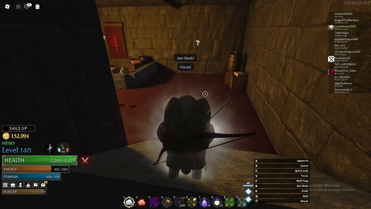 Defeating Architect Merlot Using Basic Combat in Arcane Odyssey