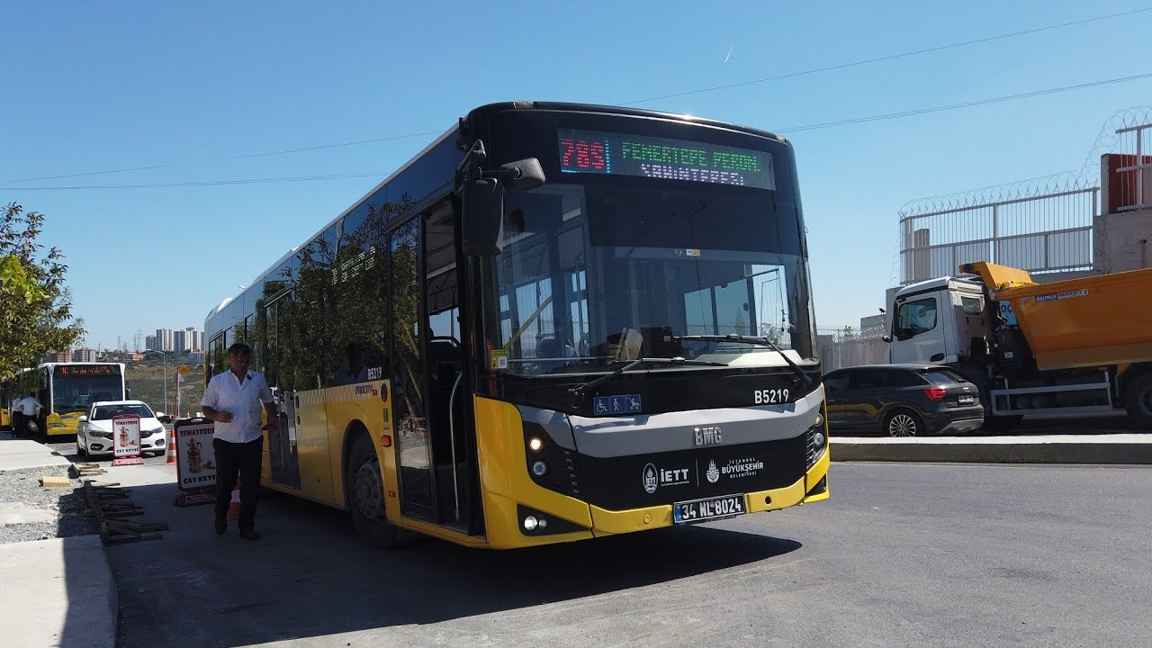 İETT | 78Ş ile Fenertepe - Şahintepe Arası Otobüsle Seyahat