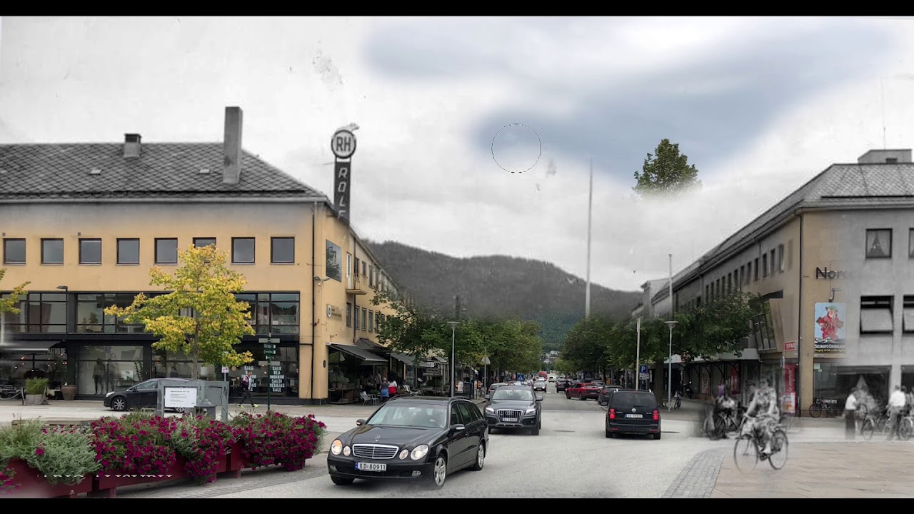 Steinkjer i dag og tilbake til 60 tallet