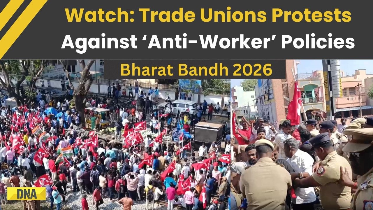 Bharat Bandh News: Central Trade Unions Observe Nationwide Strike Against  &lsquo;Anti-Worker&rsquo; Policies