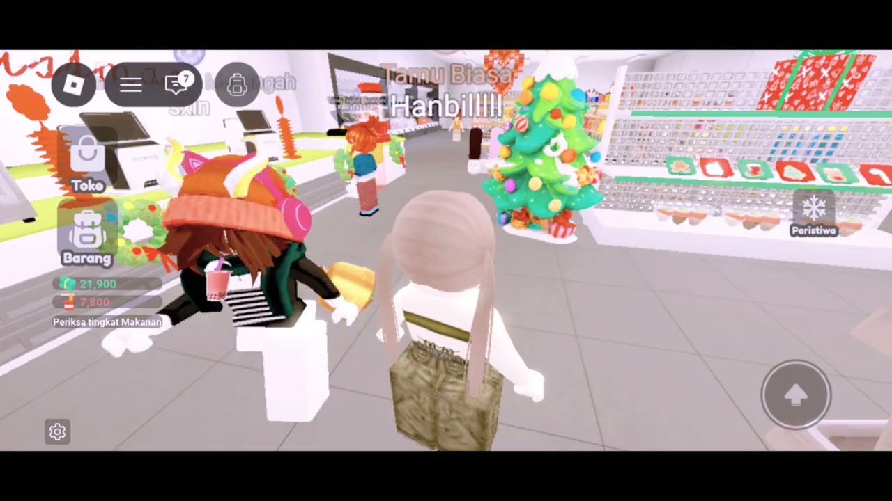 Makan makan di korea(cuma roblox)