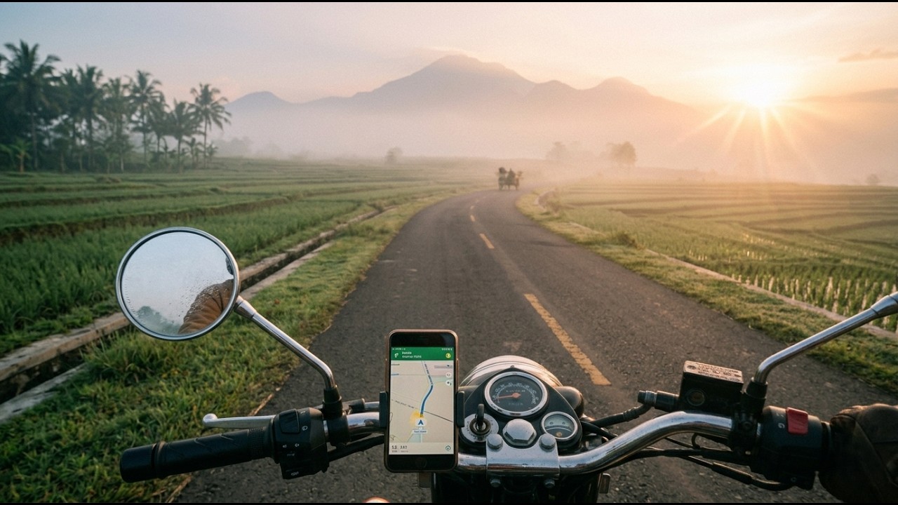 Morning Ride di Kabupaten Jombang | Adem & Bikin Tenang