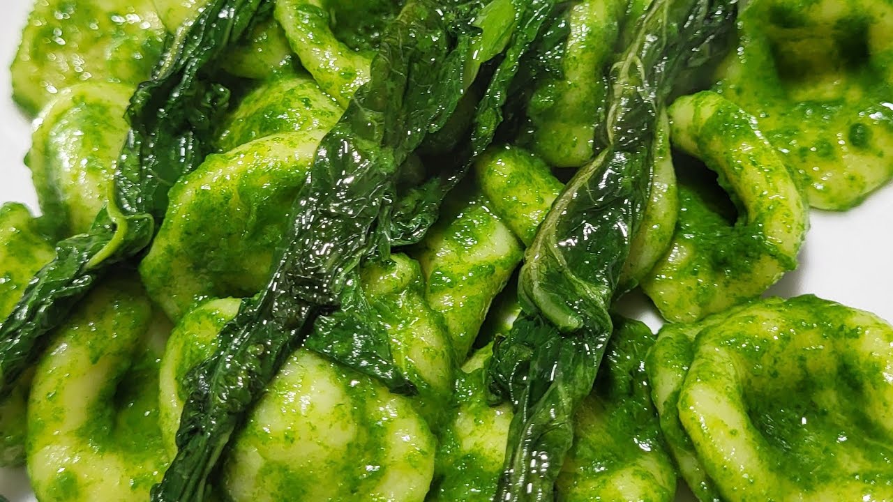 ORECCHIETTE ALLE CIME DI RAPA FATTE A MANO!