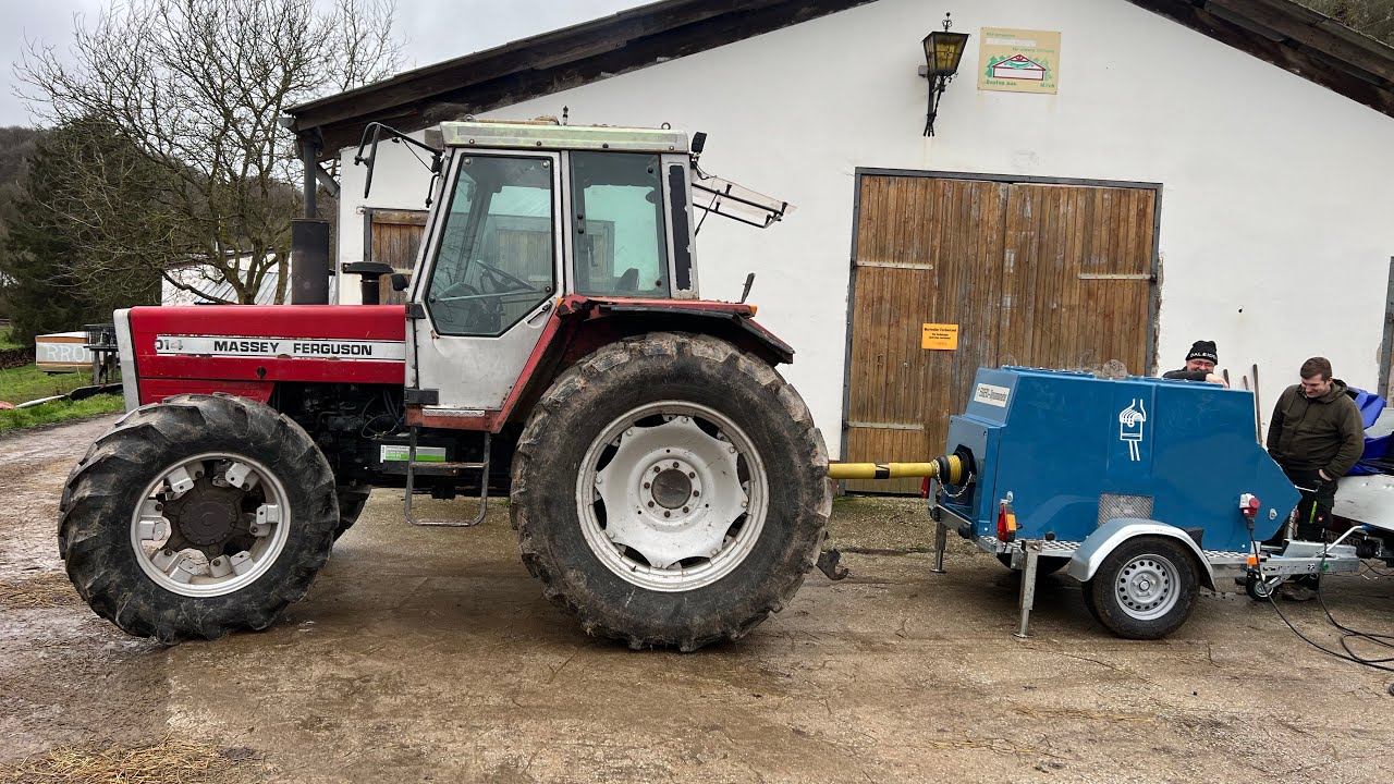 Massey Ferguson 1014 Zapfwellenleistungsprüfstand Zapfwellenbremse Schlepper Traktor