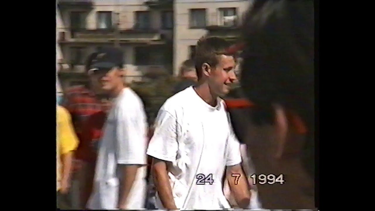 Rodney Mullen's perfomance on freestyle contest in Saint-Petersburg, Russia, 24/07/1994 (part 2)