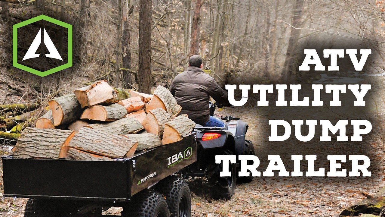 Прицеп-самосвал для квадроциклов - ABI Workman Trailers