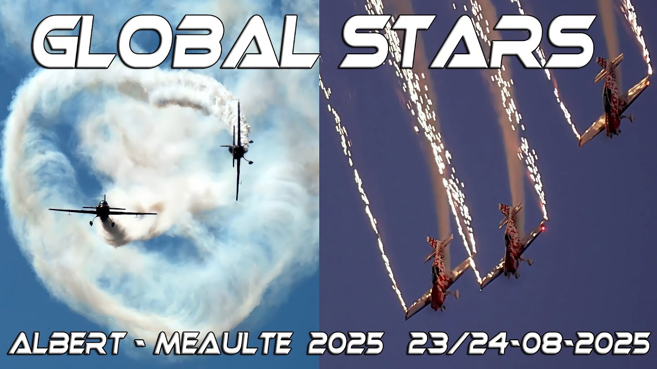 MARK JEFFERIES  Global Stars Team Airshows.Le Meeting Aérien International de la Somme d'Albert 2025