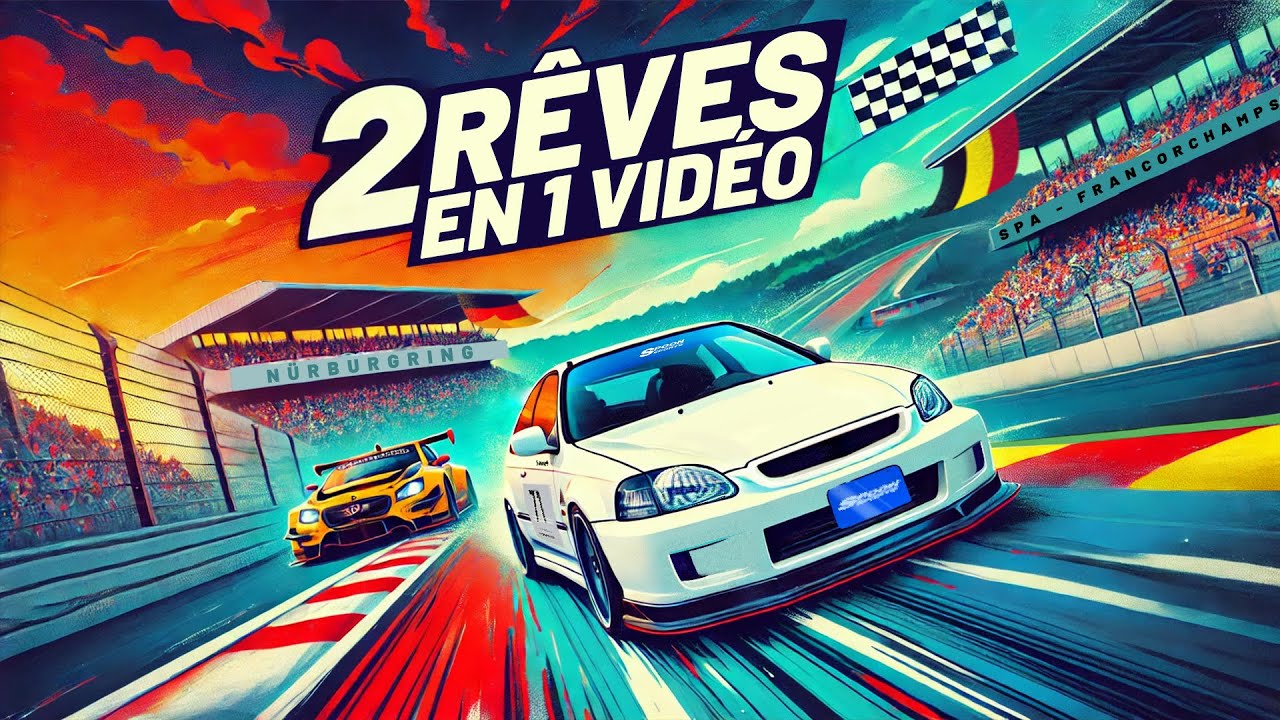 JE PILOTE SUR SPA PUIS ENCHAÎNE SUR LE NÜRB !