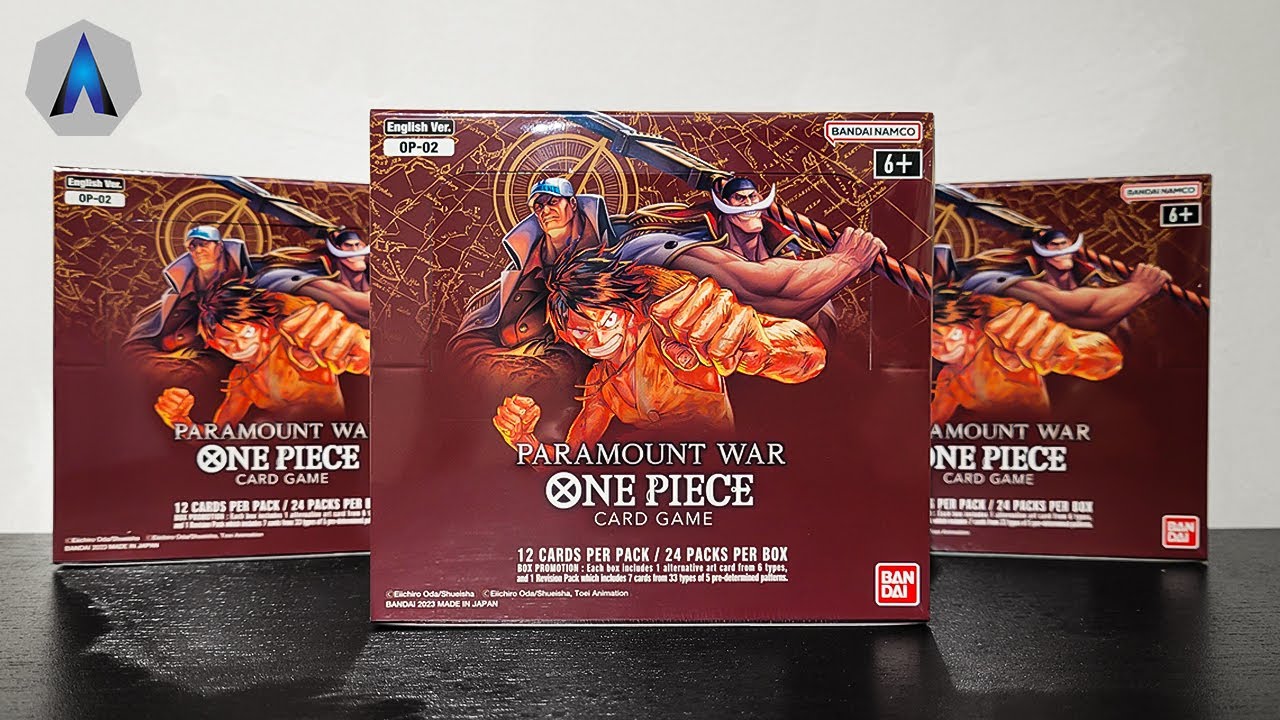 CRAZY MANGA ACE PULL!!! OP-02 Paramount War Opening | One Piece Card Game