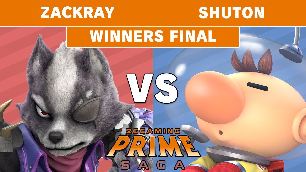 2GG: Prime Saga GW | Zackray (Wolf) vs SST | Shuton (Olimar) Top 8 Winners Final - Smash Ultimate