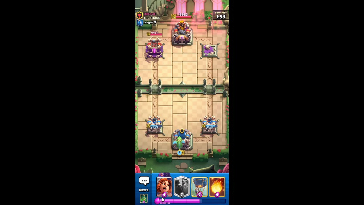 Clash Royale ladder push for ultimate champion 🏆