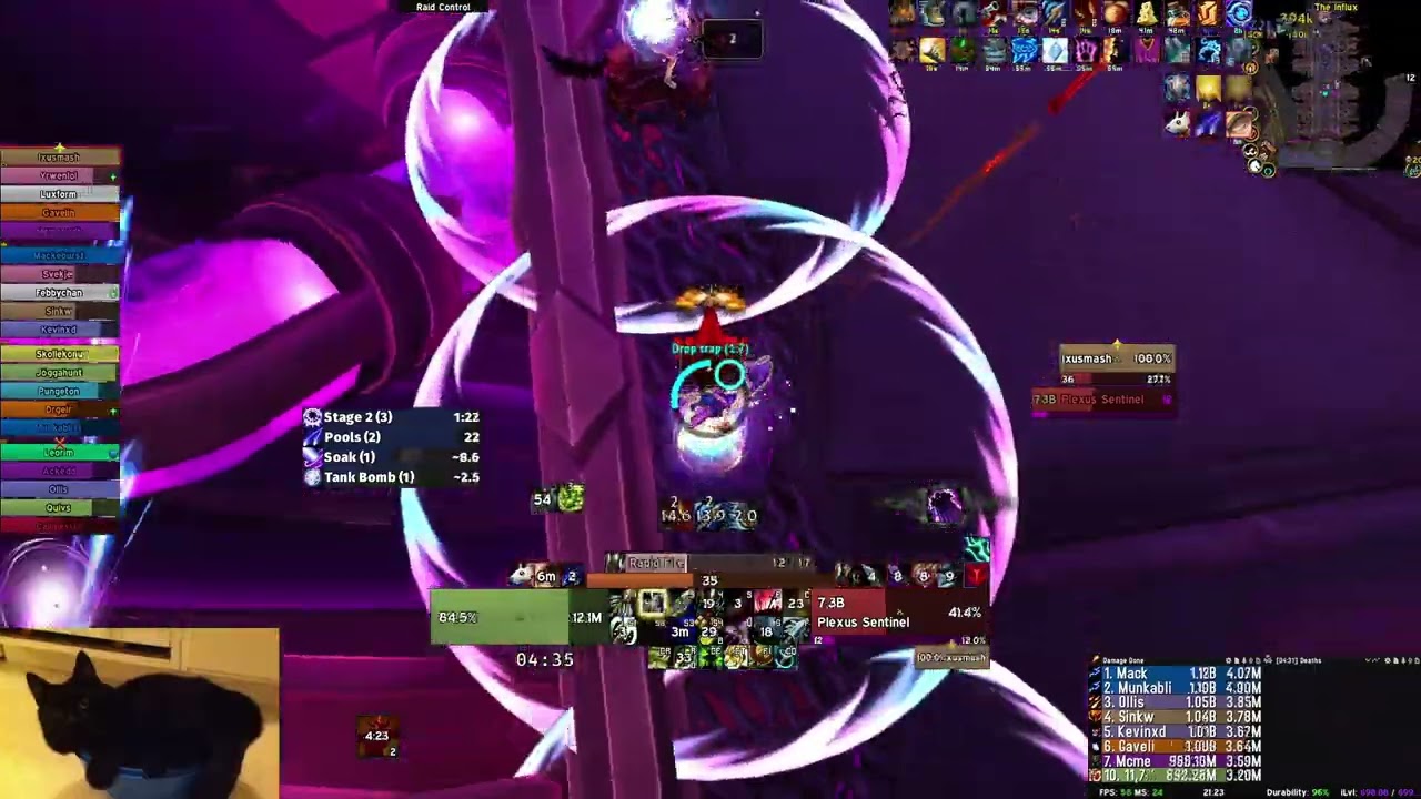 Plexus Sentinel Mythic, MM hunter pov