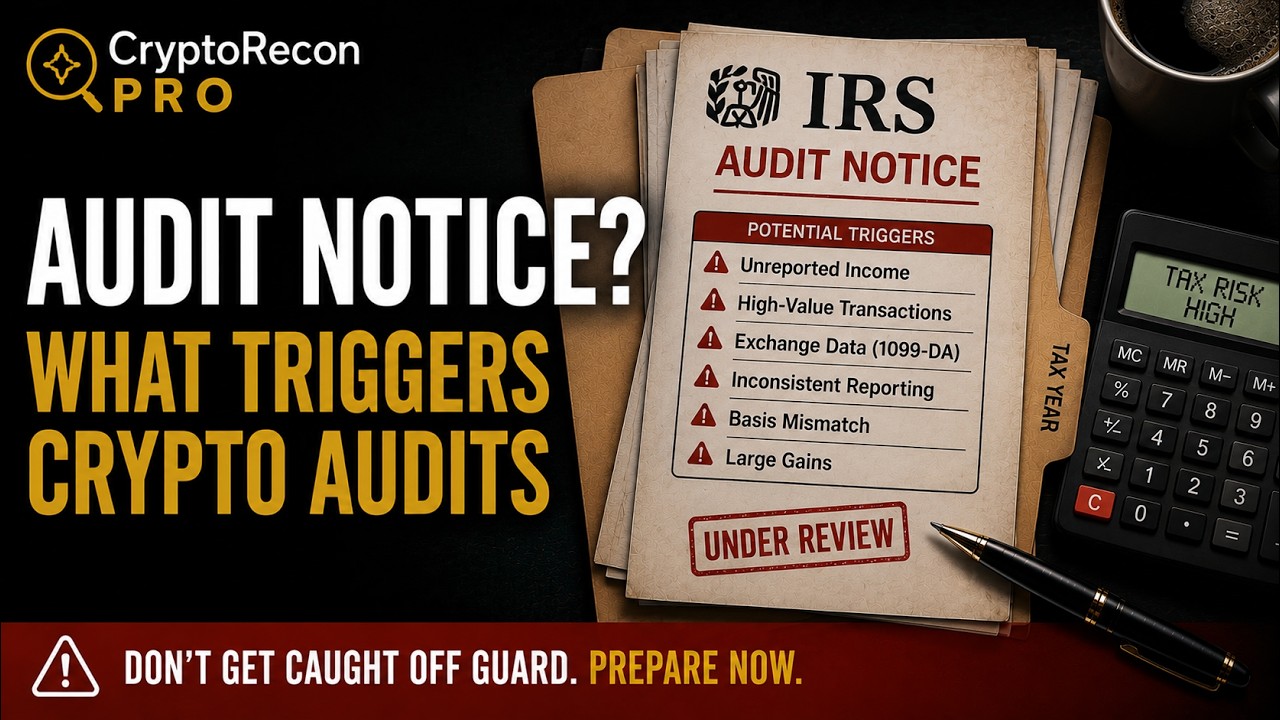 IRS Crypto Audit Common IRS Crypto Audit Triggers Explained