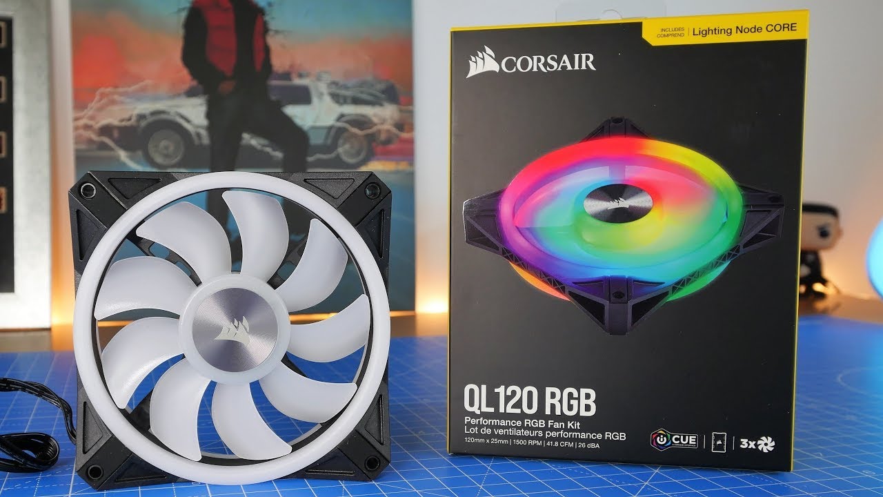 corsair ql 120 rgb review(краткий обзор)
