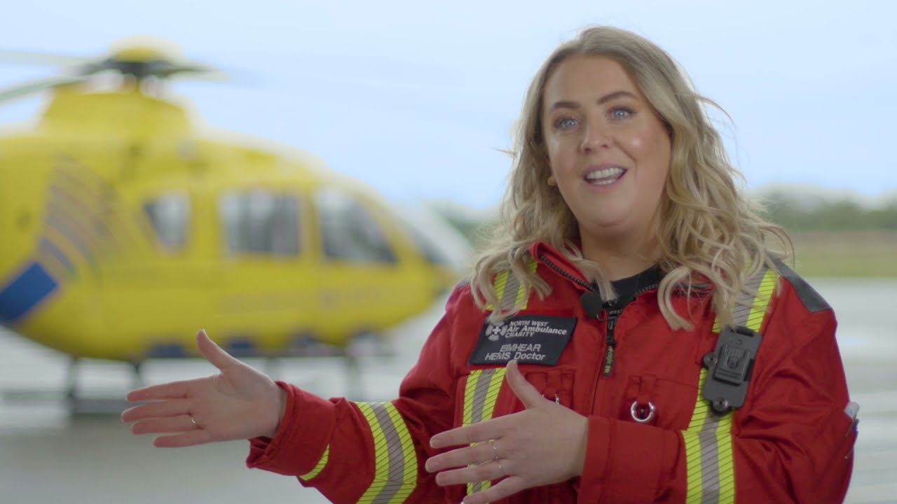 How the North West Air Ambulance Charity works alongside NWAS