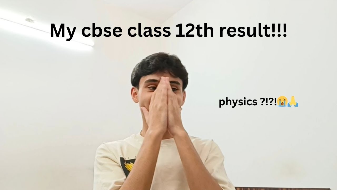 My CBSE class 12th result reaction 😭🙏
