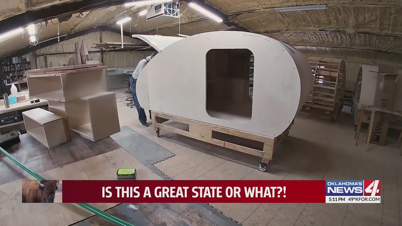 Best of Great State: A one-man factory in Jones, Oklahoma: Mike's Pretty Good Campers