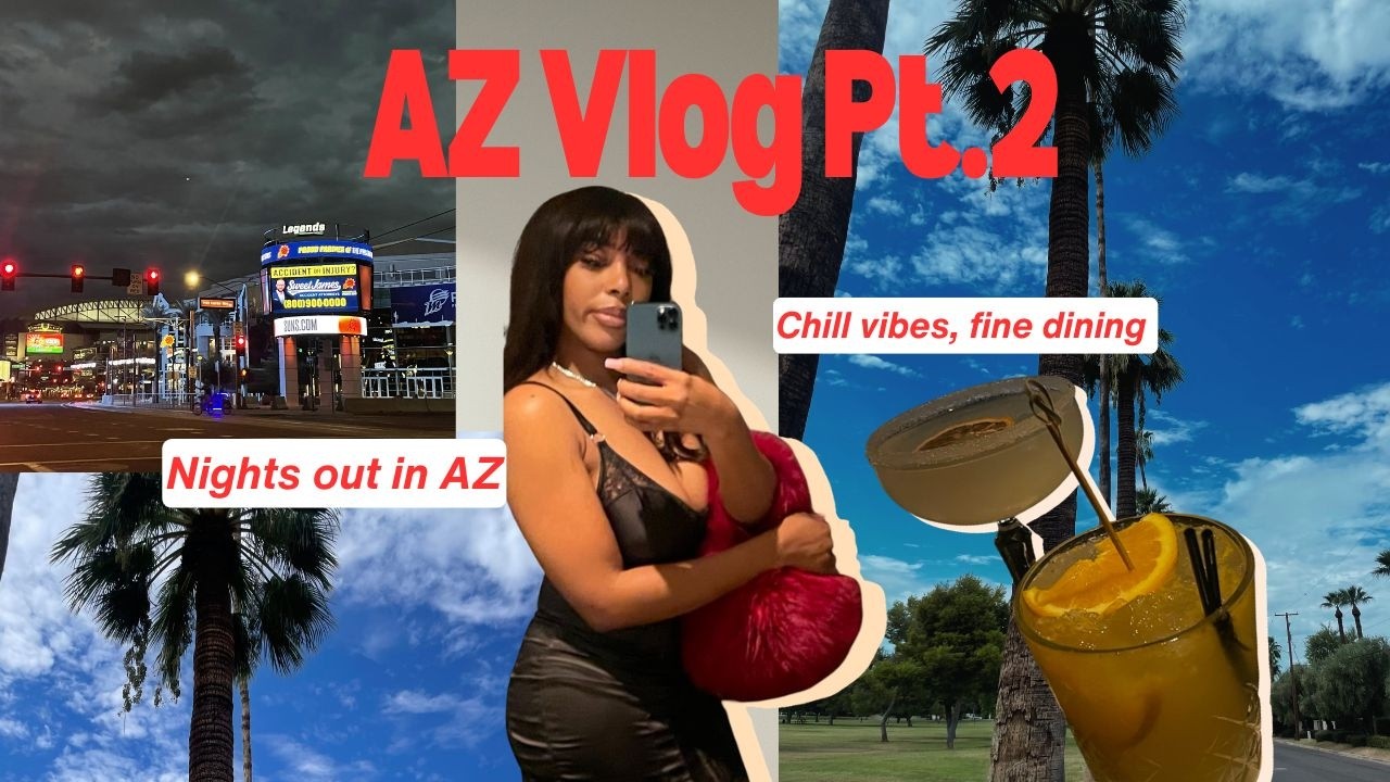 PHOENIX, AZ  VLOG ☀️| CLUBBING IN PHOENIX 💃🏾 | FOODIE 🥗 (WHATS TO EAT IN PHOENIX)