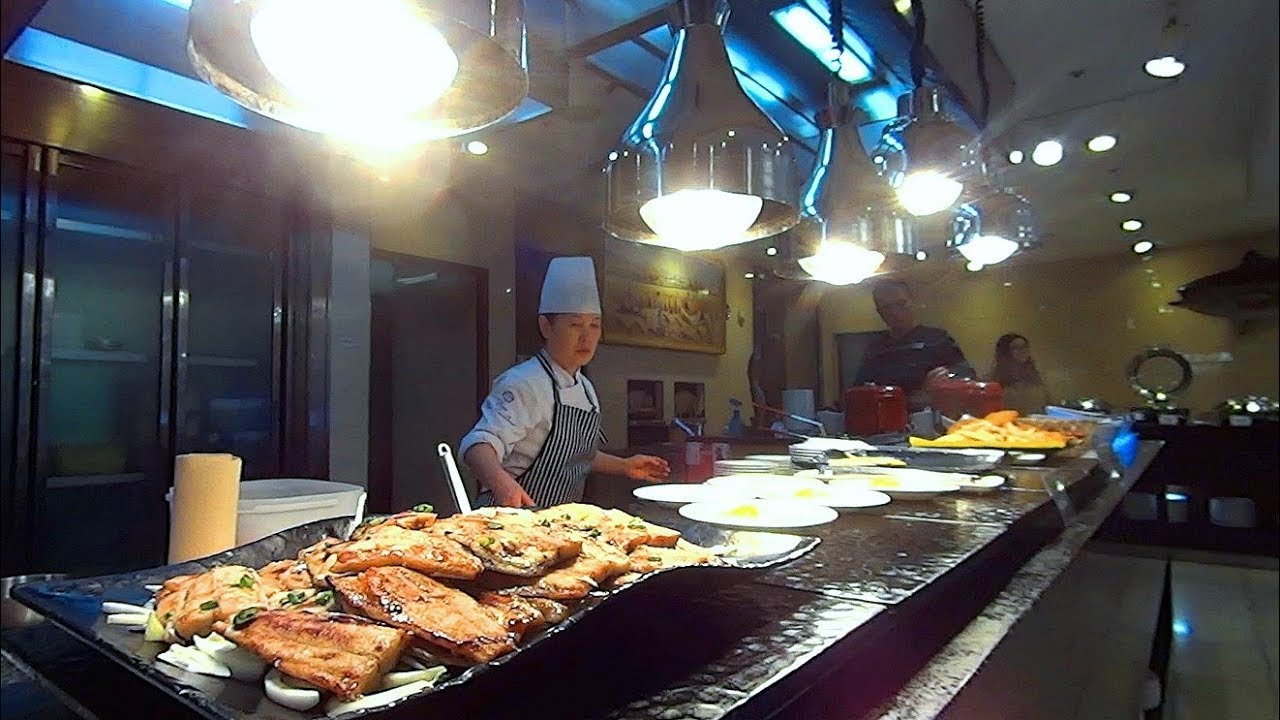 南韓大邱旅館早餐 Hotel Inter-Burgo Exco, Daegu (South Korea)